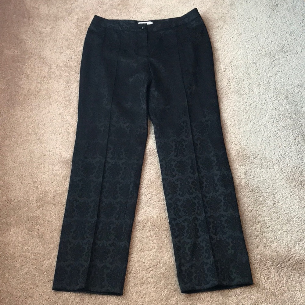 NWT WHBM Brocade Pants